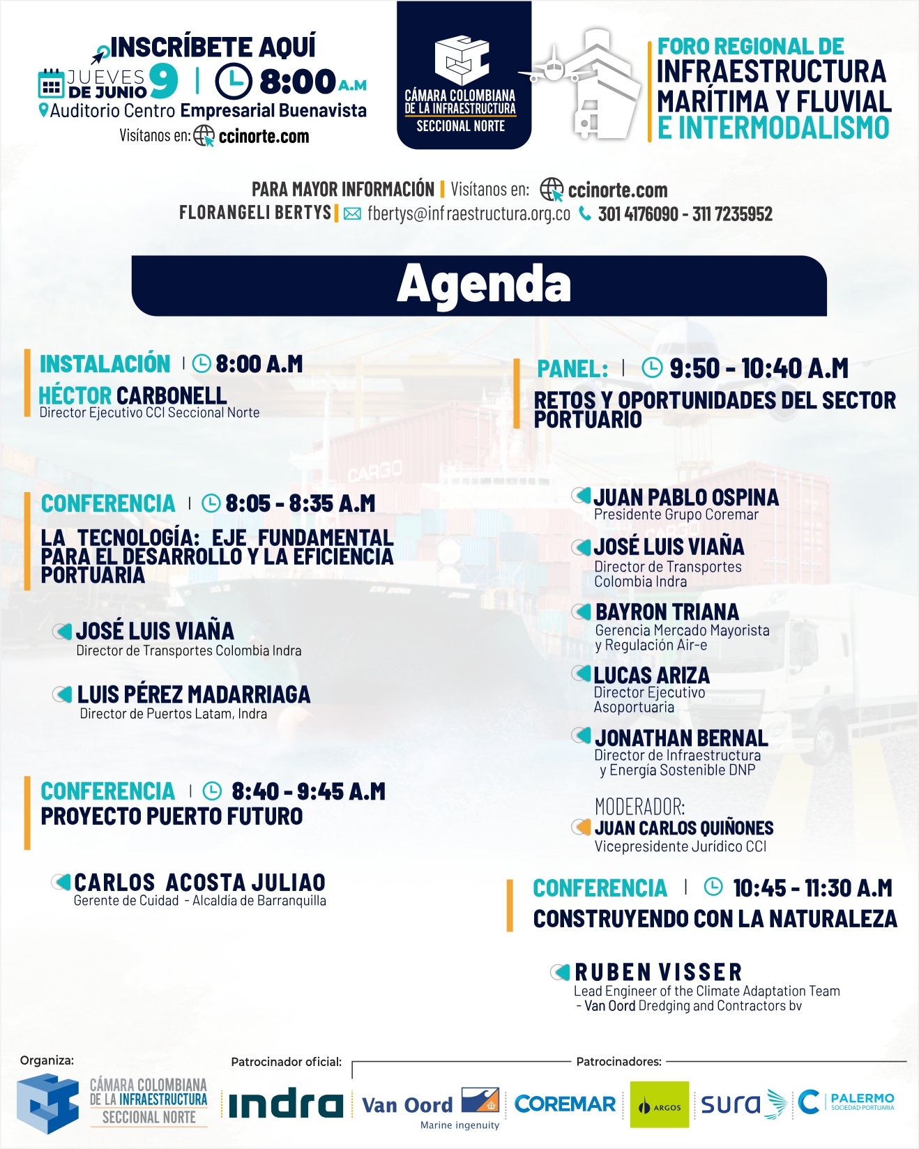 agenda foro de infraestructura